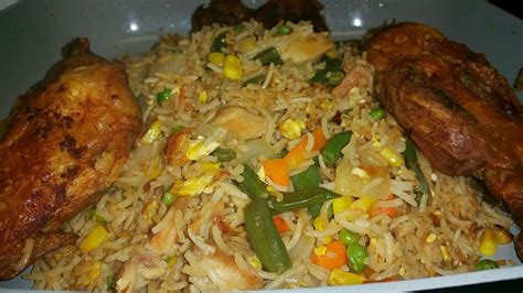 Best Ghana Fried Rice In Abroad / My Recipe/ 3y3 D3 Papa!! | Ghana food ...