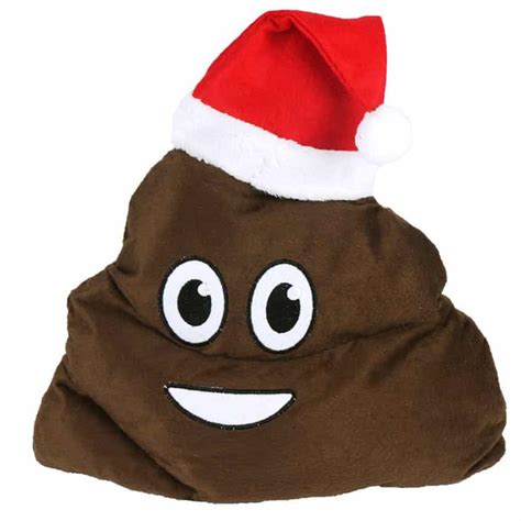 Christmas Poop Emoji Hat & Costumes - Next Day Delivery