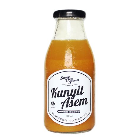 Suwe Ora Jamu - Jamu Houseblend - Kunyit Asam - 300ml - Vivre Gourmet