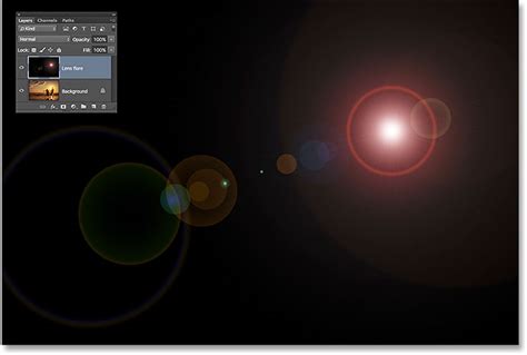 How To Add Lens Flare To An Image With Photoshop