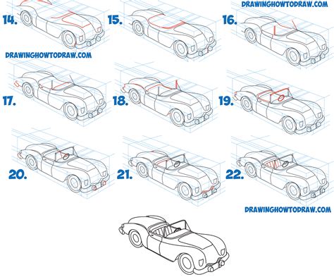 How To Draw A Car Step By Step For Beginners