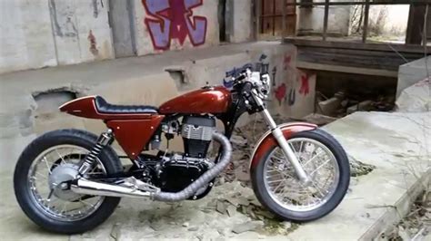 Suzuki LS 650 Custom Cafe Racer (Teaser) - YouTube