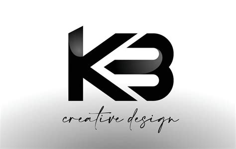 Linked Letter KB Logo Design | ubicaciondepersonas.cdmx.gob.mx