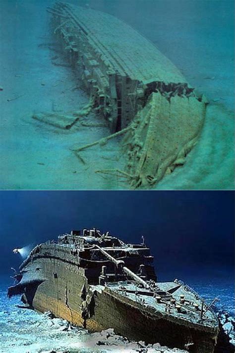 The wrecks of the HMHS Britannic, 400 Feet under the Aegean Sea, and ...