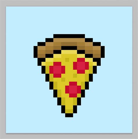 How to Make a Pixel Art Pizza - Mega Voxels