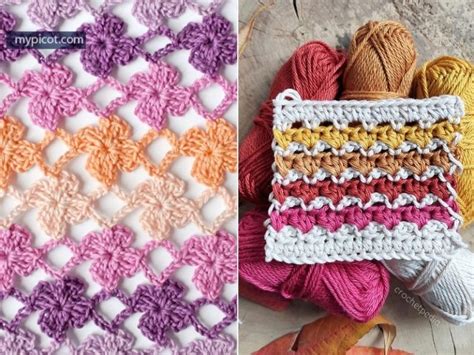 Beautiful 10 Crochet Lace Stitches - Ideas and Free Patterns