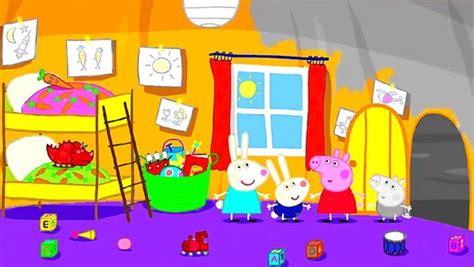 Peppa Pig Rebecca Rabbit House Coloring Pages Peppa Pig Coloring Book ...