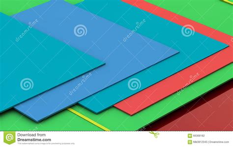 Colorful material design stock illustration. Illustration of concept ...