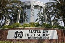 Mater Dei High School (Santa Ana, California) - Wikipedia