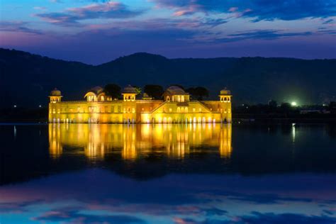 100+ The Palace Jal Mahal At Night Stock Photos, Pictures & Royalty ...