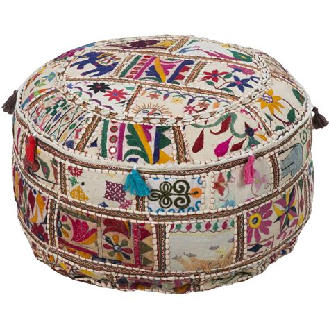 Surya Pouf Ottoman & Reviews | Wayfair