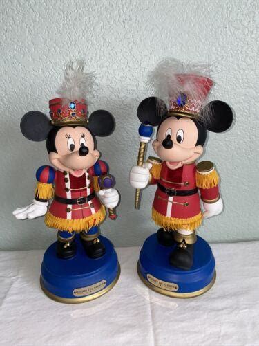 Disneyland Mickey & Minnie Mouse On Parade Nutcrackers Limited Edition ...