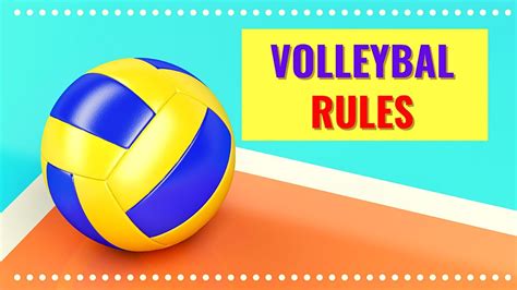 10 Volleyball Rules for Beginners - YouTube