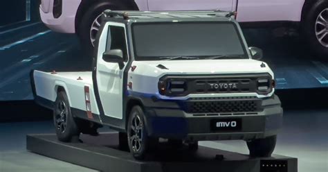 Toyota IMV 0 concept revealed in Thailand - modular and versatile pick ...