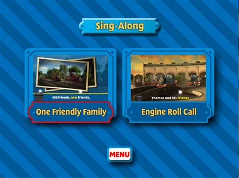 Image - Thomas'TrustyFriendsUSDVDmenu4.PNG - Thomas the Tank Engine Wikia