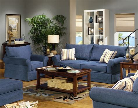 Denim Blue Sofas for Uniquely Timeless Look in your Living Space | Blue ...