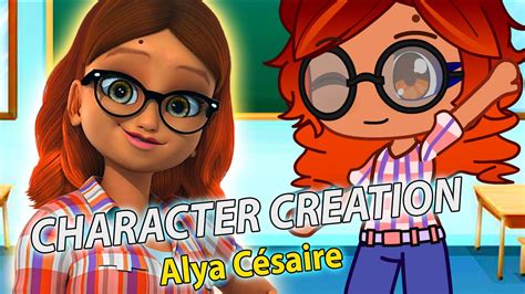 Alya Césaire Gacha Club tutorial Miraculous Ladybug character ...