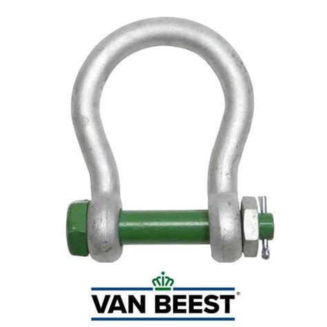 Van Beest Green Pin Shackles - Premium Lifting Shackles