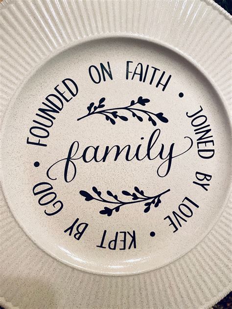 Decorative Plate Home Decor Farmhouse Decor Southern Decor | Etsy