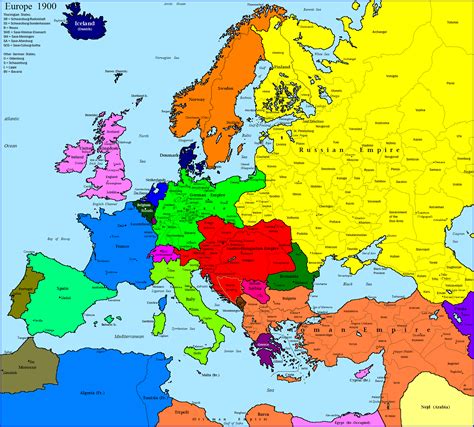 A map of Europe in 1900 [1,837 x 1,655]. : r/MapPorn