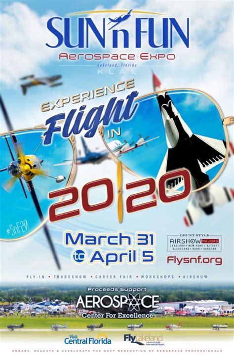 Sun 'n Fun Aerospace Expo, Florida - rescheduled : FLYER