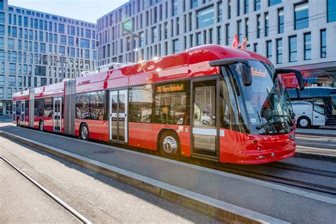 12 Trolleybuses by Hess will hit Lausanne - Sustainable Bus