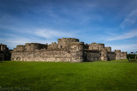 Beaumaris Castle; possibly the greatest British Castle if only it had ...