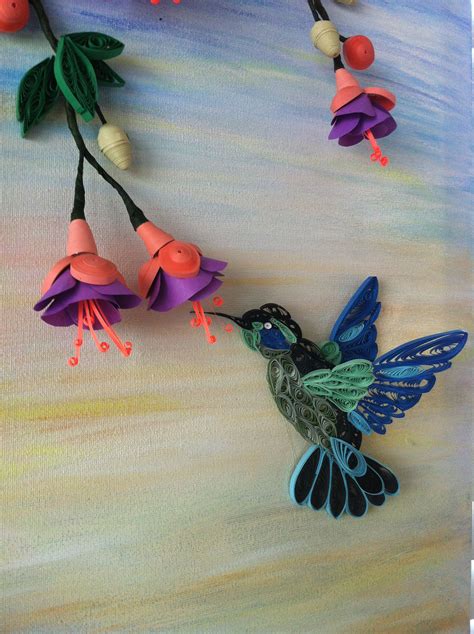 hummingbird | Quilling techniques, Quilling designs, Paper quilling designs