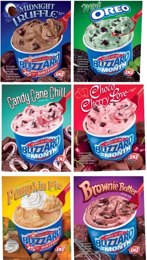 Pin by Ana Lee on forbidden foods | Dairy queen blizzard flavors ...