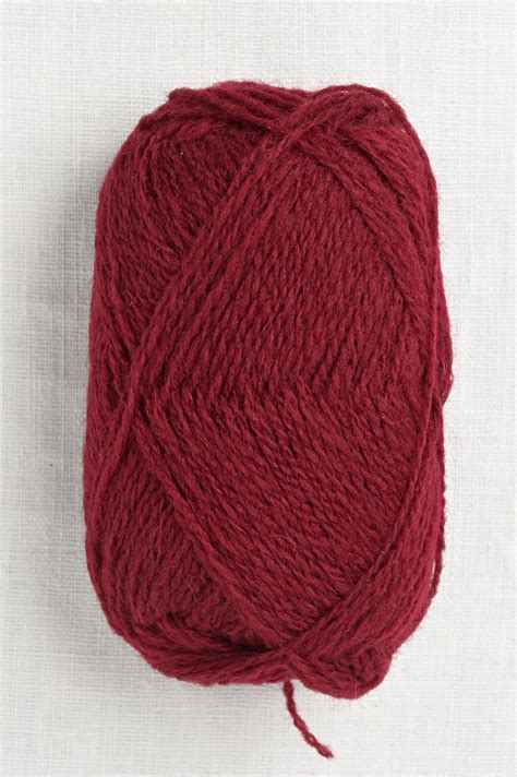 Jamieson's Shetland Spindrift 595 Maroon - Wool and Company Fine Yarn