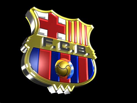 wallpapers hd for mac: Barcelona Football Club Logo Wallpaper HD