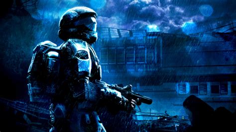 Halo 3 Odst Wallpaper Rain