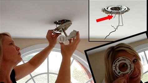 Electrical Installing A Ceiling Light Fixture - How to Hang a Ceiling ...