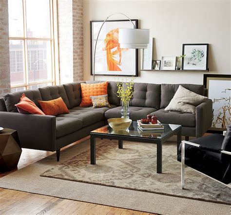 Dark Grey Sofa Living Room Decor Ideas | Americanwarmoms.org