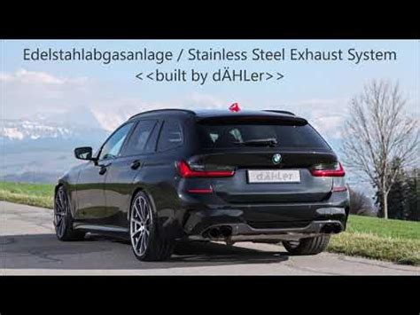 BMW M340i xDrive / Exhaust Sound / Auspuff / 442HP / dÄHLer Competition ...