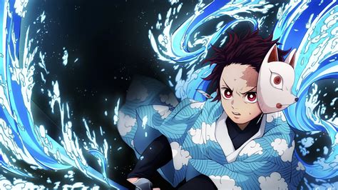 234 Wallpaper Demon Slayer Blue - MyWeb