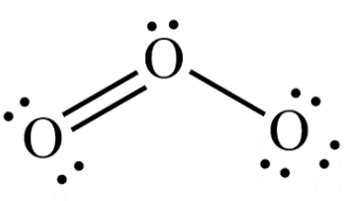 Ozone Molecule Lewis Structure