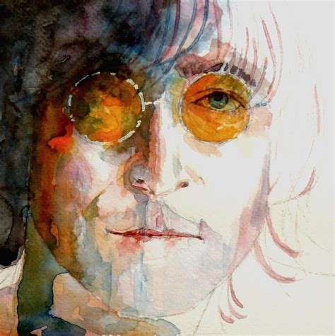 John Winston Lennon Painting by Paul Lovering - Pixels