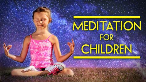 Meditation For Children With Cosmos - Relaxing Meditation - Calming ...