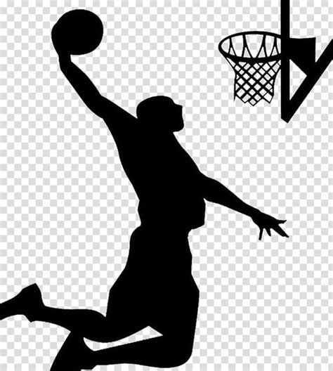 Basketball Players Dunking Clipart