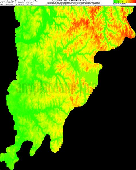 Free Wabash County, Illinois Topo Maps & Elevations