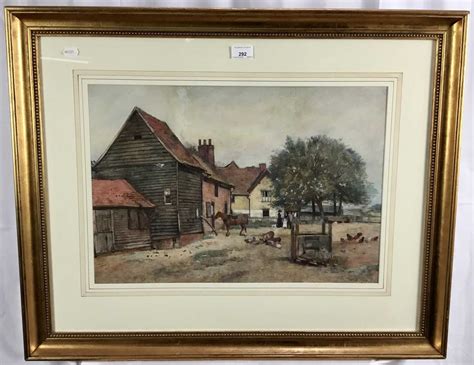 Lot 292 - J. May, late Victorian watercolour