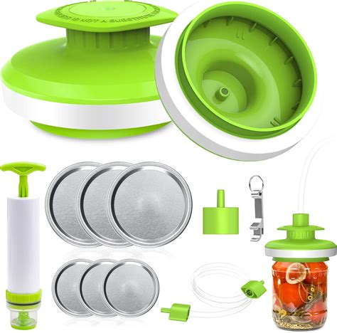 Amazon.com: Mason Jar Vacuum Sealer Kit, Vacuum Sealer for jars Canning ...