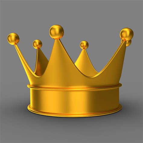 Crown 3D Model $13 - .fbx .obj .blend - Free3D