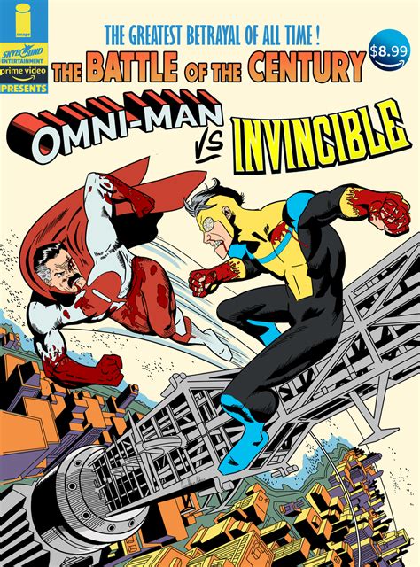 Invincible vs. Omni-Man [fan art by Jonathan Lebron, AKA JMLBlitz] : r ...