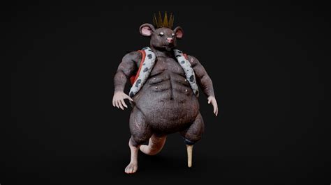 THE RAT KING KING - Buy Royalty Free 3D model by Fred Drabble ...