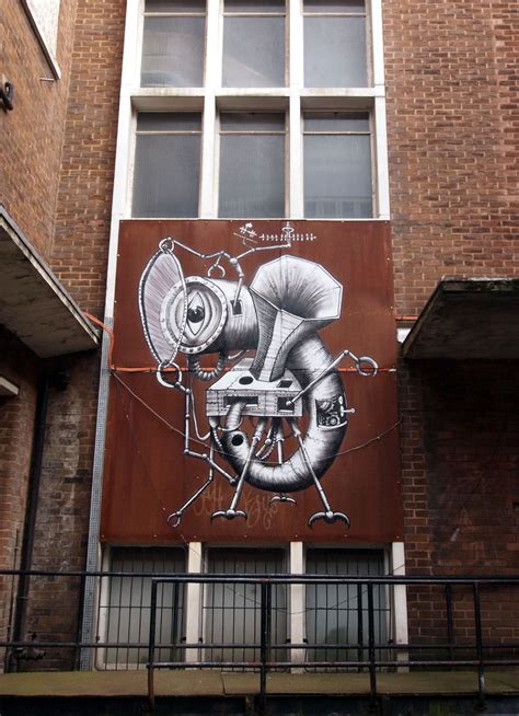 Phlegm New Mural In Sheffield | StreetArtNews | StreetArtNews