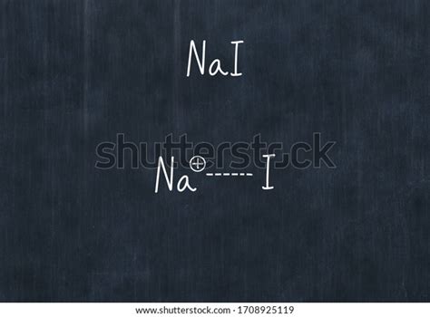 Sodium Iodide Formula Handwritten Chemical Formula Stock Illustration ...