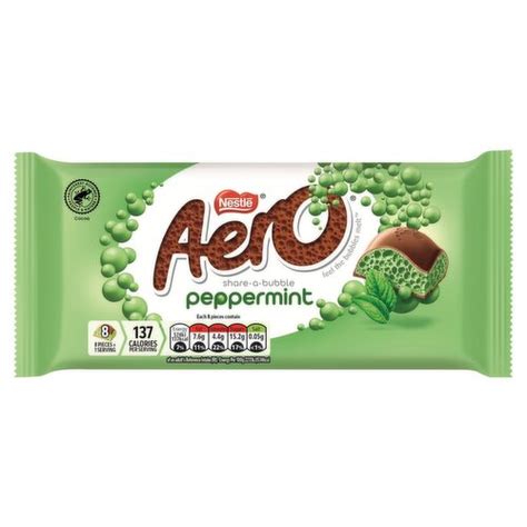 Nestle Aero Delightful Peppermint Chocolate Bar (90 g) - Storefront EN