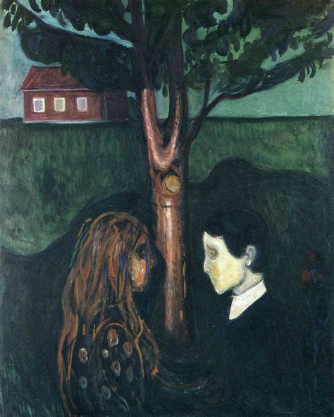 Eye in Eye, 1894 - Edvard Munch - WikiArt.org